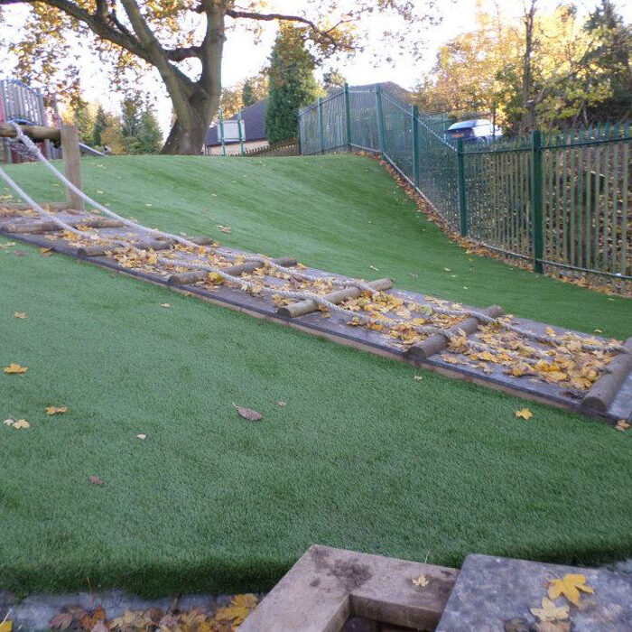 How to landscape a garden on a hill