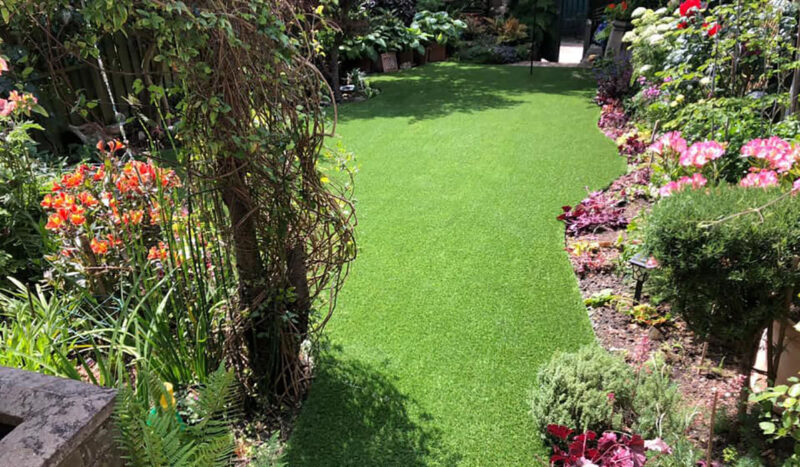 Artificial grass good environment