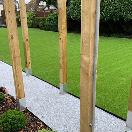 West Wickham garden fitted with artificial grass West Wickham garden fitted with artificial grass
