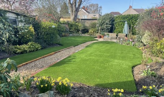 Definition provided by artificial grass