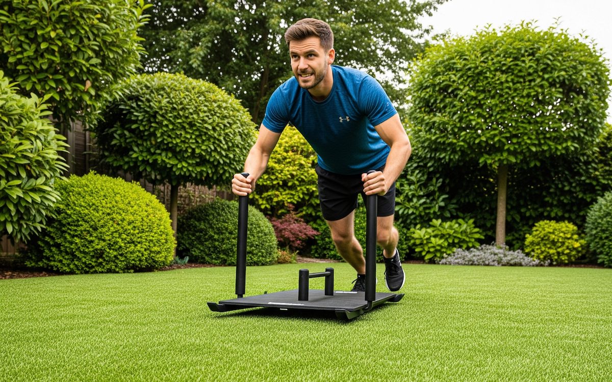 sledge pushing artificial grass sledge pushing artificial grass